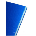 Correa azul del elevador del cubo del PVC del color de la alta resistencia para el elevador